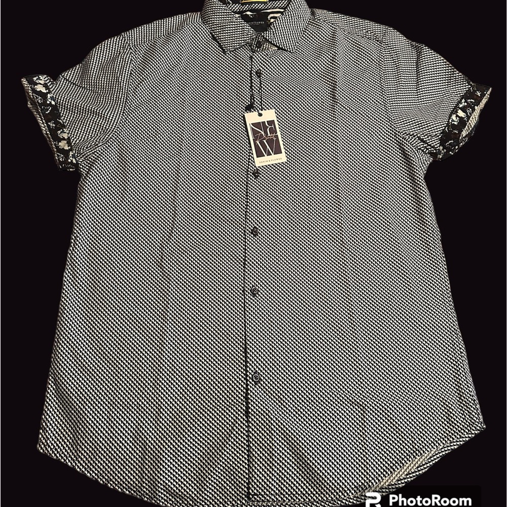 Denim & Flower Men’s Short Sleeve Shirt